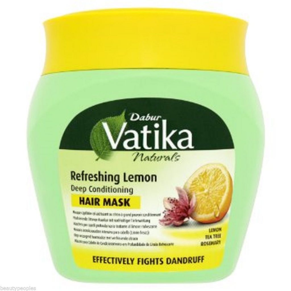 DABUR VATIKA HAIR MASK REFRESHING LEMON 500 G.